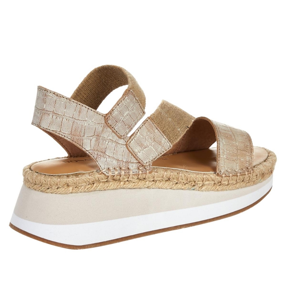 DONALD PLINER SADIE LEATHER & CANVAS SNEAKER SANDAL SZ 9
